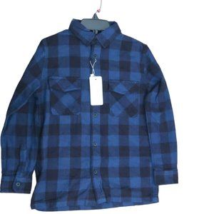 COTTON & CO - BOYS HEAVY FLANNEL SHIRT JACKET SIZE 12